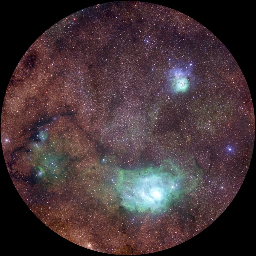 Tres Nebulosas | Portalastronomico.com