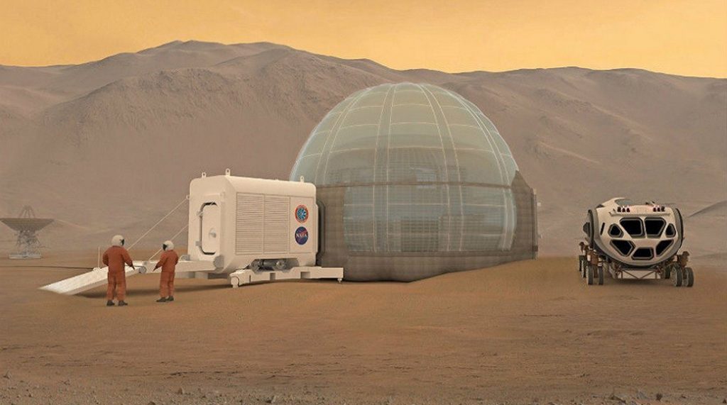 El ingenioso material con el que la NASA pretende construir sus casas